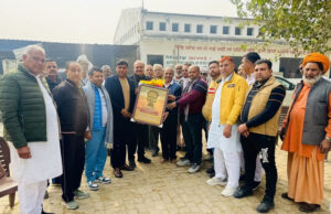 धार्मिक स्थलों पर विकास परियोजनाओं का हाल देखा गया